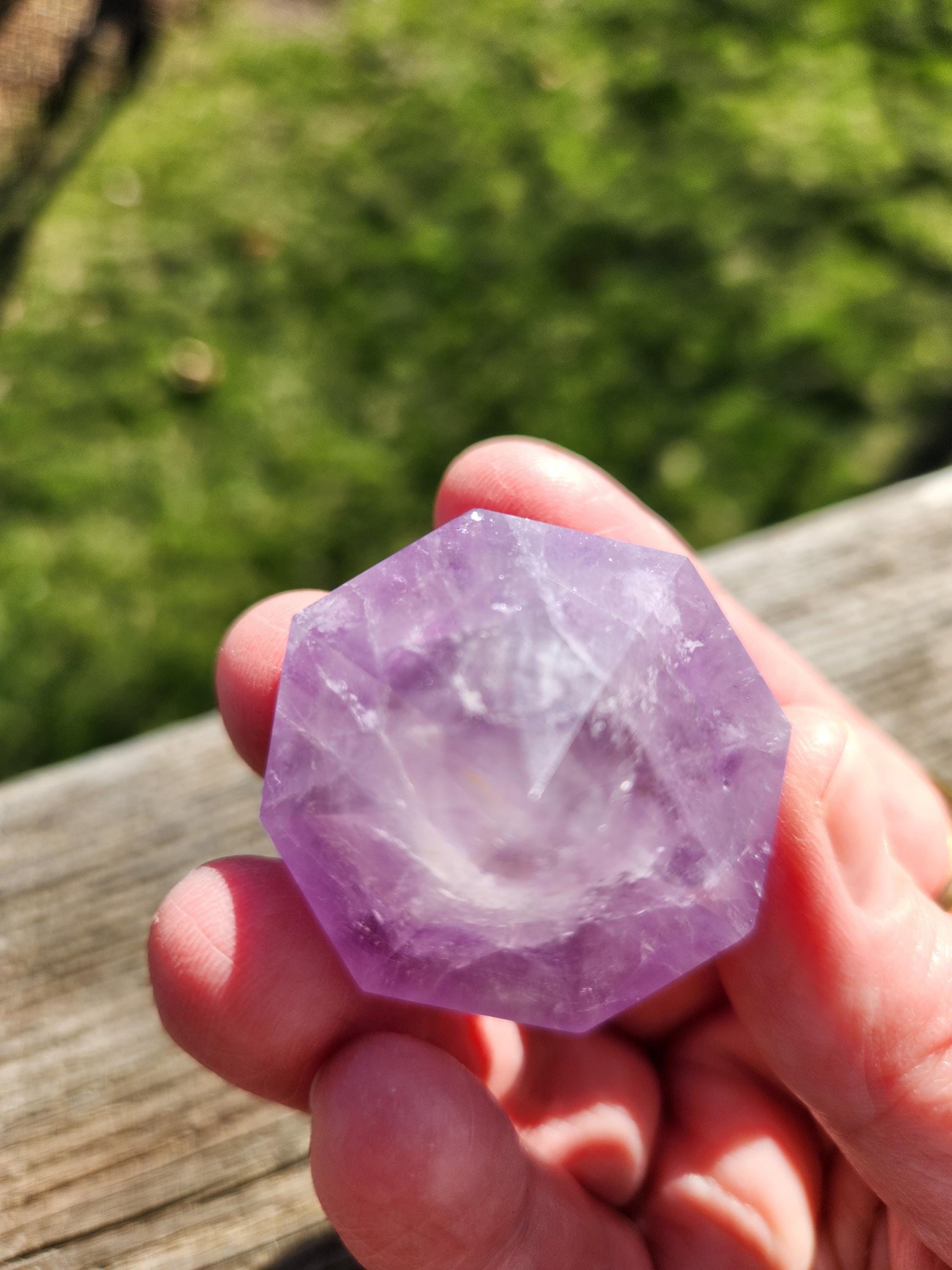 AAA Purple Amethyst Crystal Diamond Extractor, Small