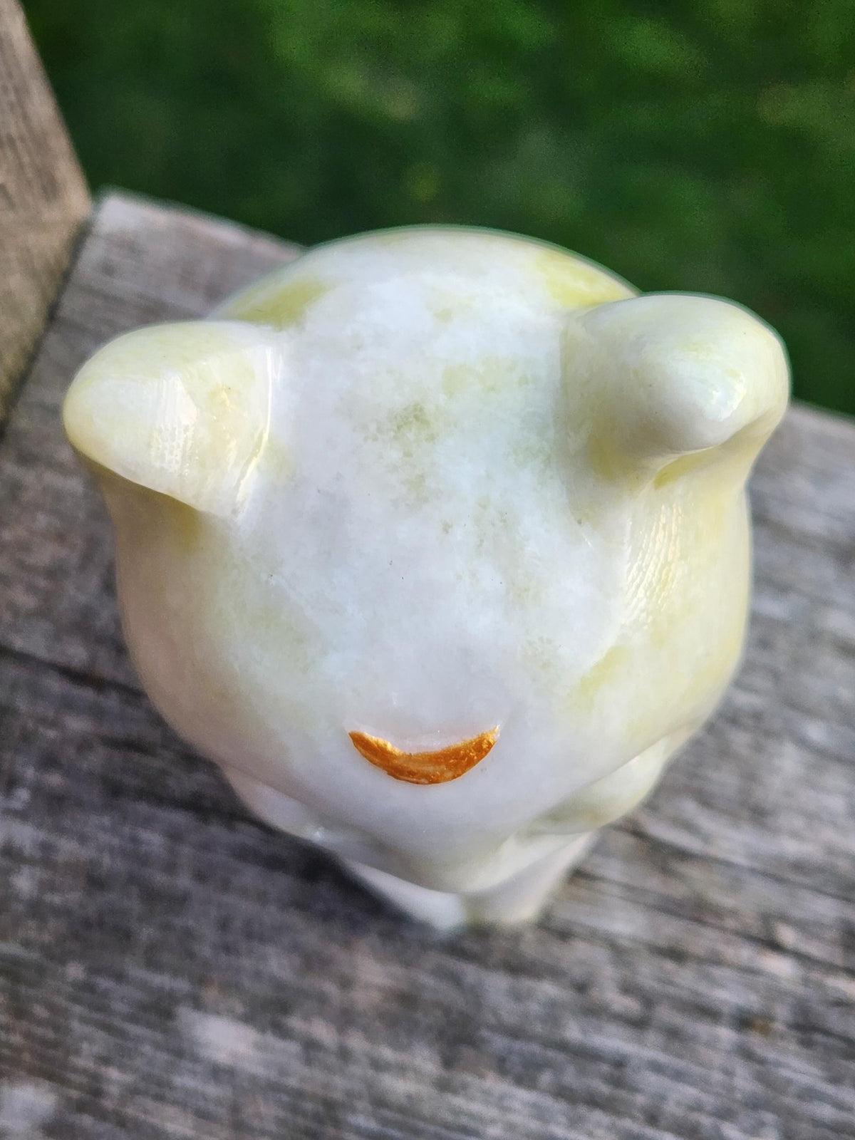 Artemis Cat From Sailor Moon, White Feline, Large Chrysoprase Crystal Cat, Anime