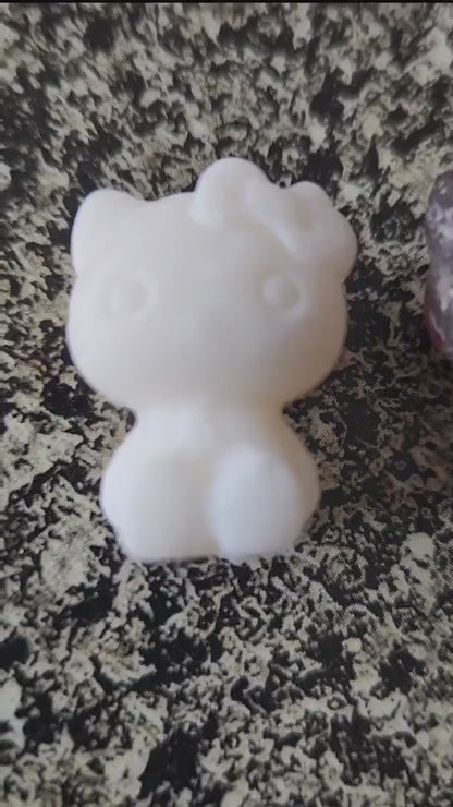 Carved Mini Hello Kitty Crystal Stone: Various Stone, One