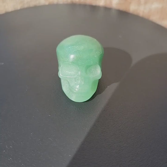 Beautiful AAA High Quality Green Aventurine Crystal Mini Skull