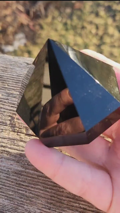 Black Obsidian Crystal Diamond Extractor