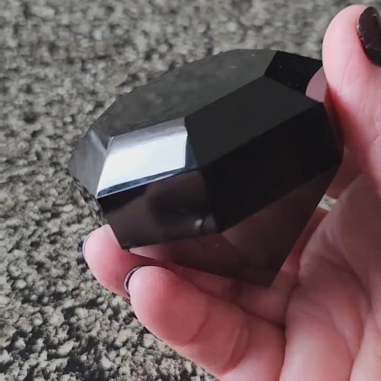 Black Obsidian Crystal Diamond Extractor