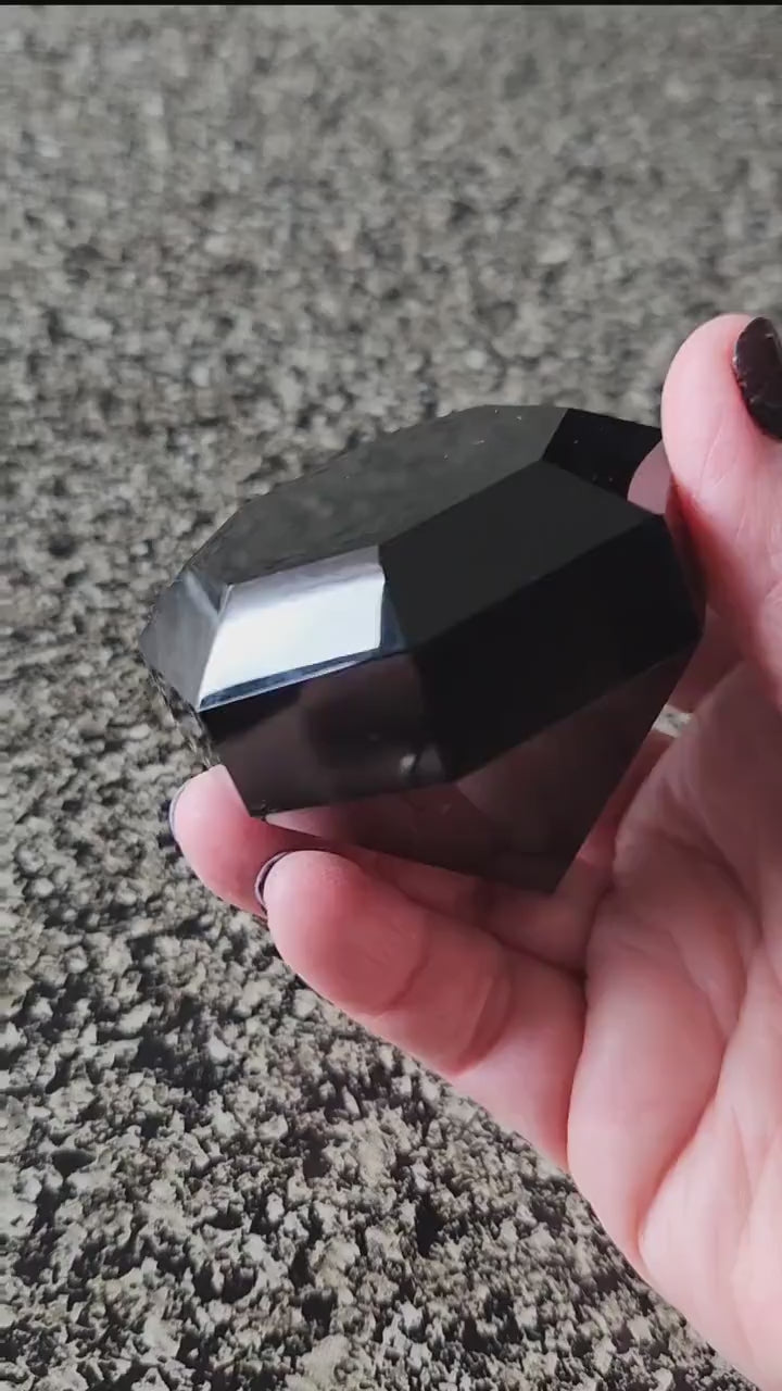 Black Obsidian Crystal Diamond Extractor