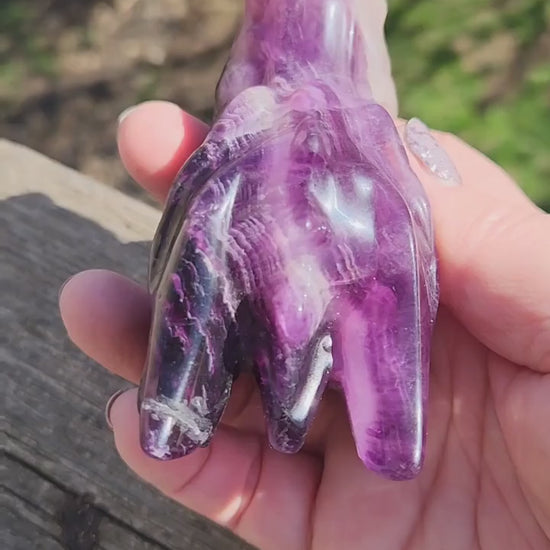 Beautiful AAA High Quality Purple Fluorite Unique Dragon Head Crystal, Dragon with Pyrite, DnD