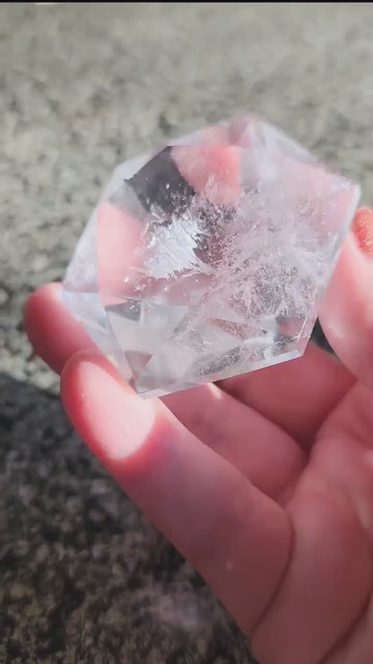 AAA Clear Quartz Crystal Diamond, Energy Work, Extractor