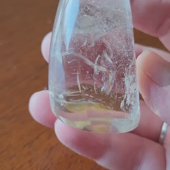 Beautiful AAA Clear Quartz Crystal Freeform with inclusions